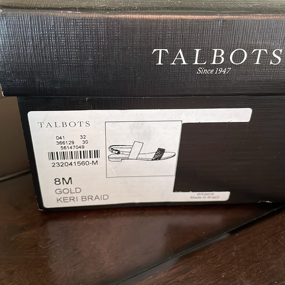 Talbots Gold Keri Braid Sandal - Picture 5 of 5